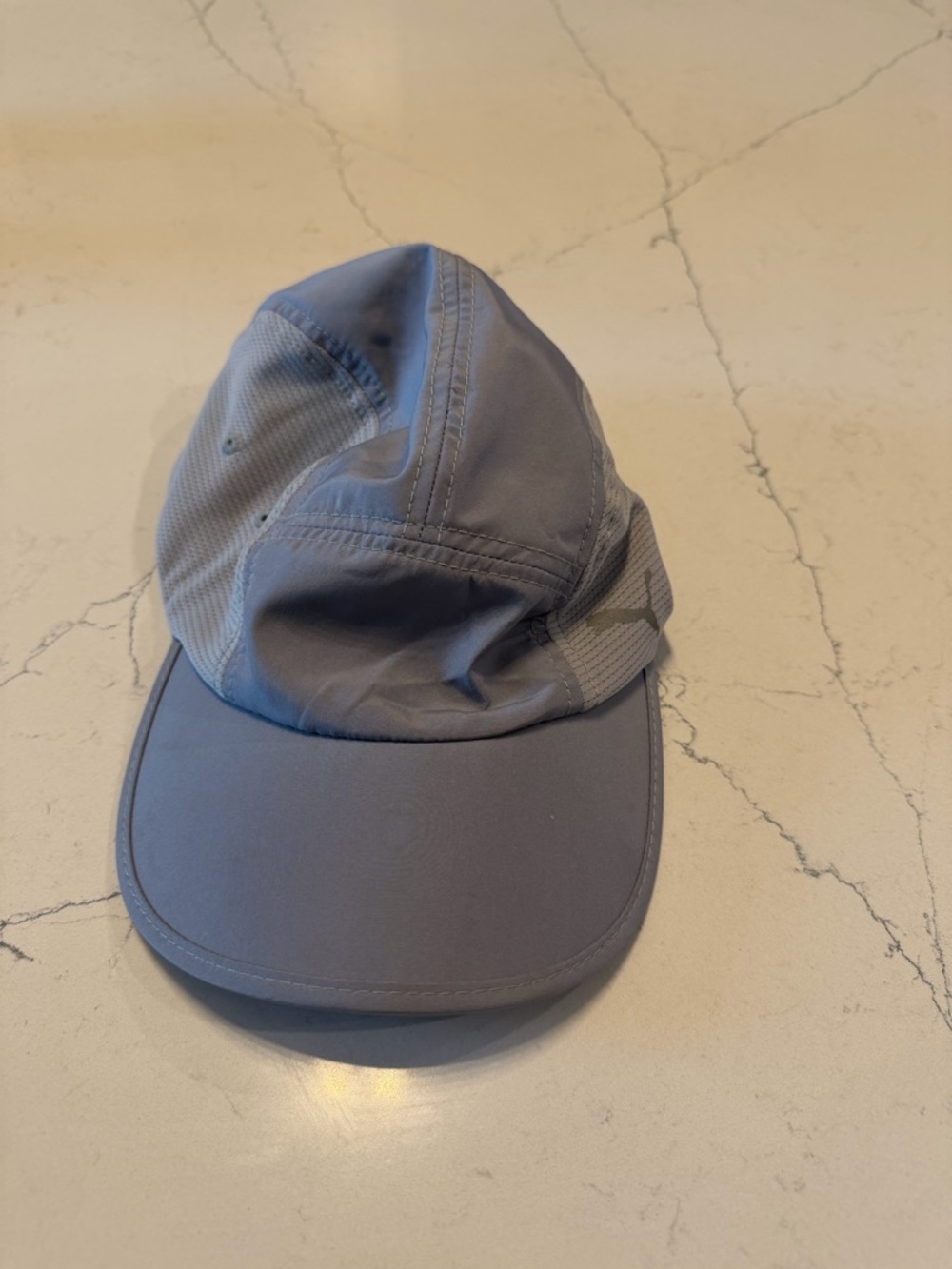 Light Gray Puma Performance Running Cap